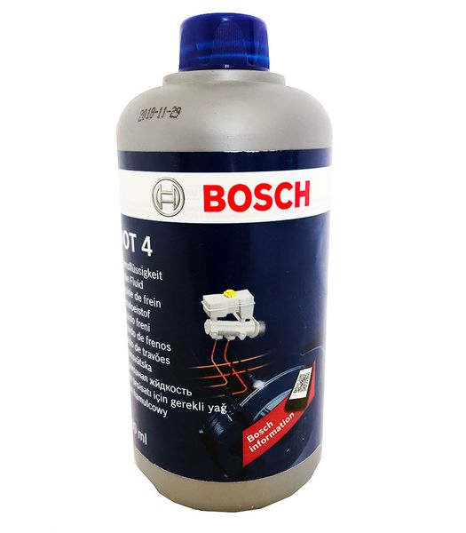 Тормозная жидкость Bosch DOT-4 500 мл. 58894 фото