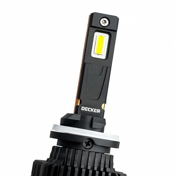 Светодиодные автолампы Decker LED PL-08 H27 65W 5000K 13000Lm Canbus PRO 9-32V (2шт.) 124527 фото