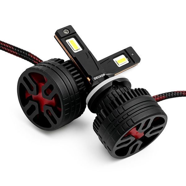 Светодиодные автолампы Decker LED PL-08 H27 65W 5000K 13000Lm Canbus PRO 9-32V (2шт.) 124527 фото