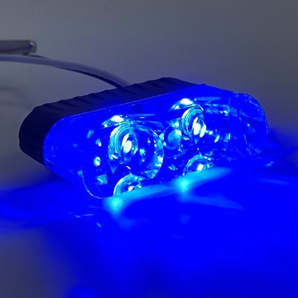 Підсвітка світлодіодна 2 LED синя 39995 фото