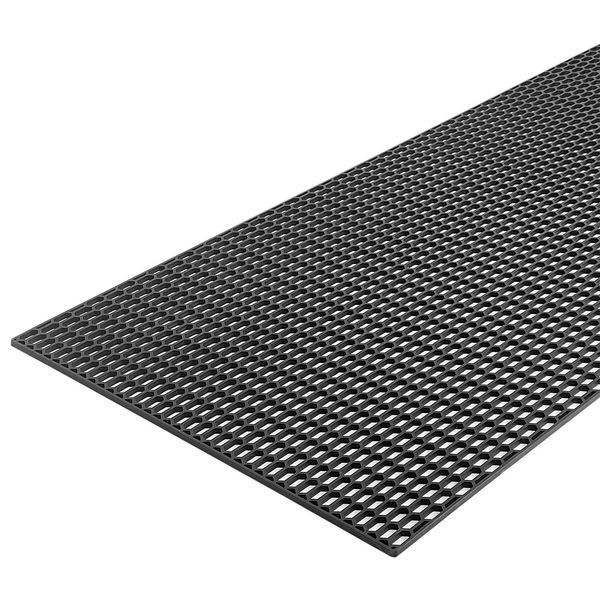 Сітка для радіатора та бампера пластикова 400x1200 мм (сота середня) Чорна 124083 фото