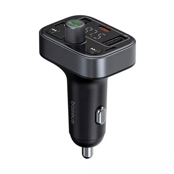 АЗУ с FM-трансмиттером Baseus S-09 Pro Series Car FM Transmitter BT5.3 PD-QC 18W 2.4A 109272 фото