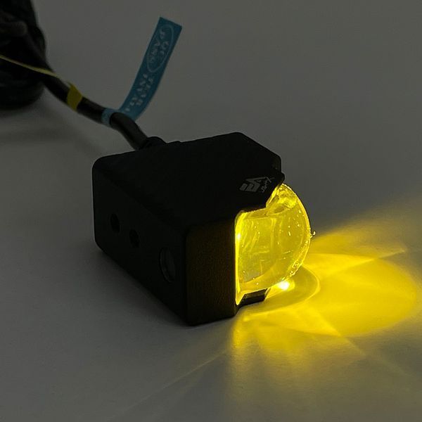 Угловые мини-линзы LG 2005Y дополнительный свет при повороте 12V Желтый 123970 фото