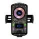 Автоутримувач Wireless Induction Car Holder Auto Open-Close XYJ A6 15W RGB Black 108941 фото 5