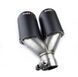 Насадка глушителя Akrapovic AK54-89 Y Двойная (JB) carbon 85850 фото 3