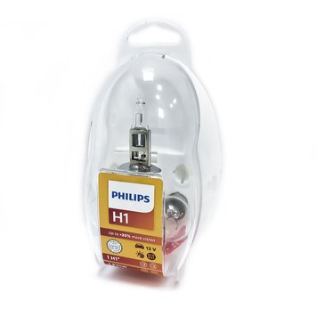 Автолампы Philips Easy KIT H1 12V 55W P14,5s (комплект 5 шт.) 55472EKKM 86463 фото