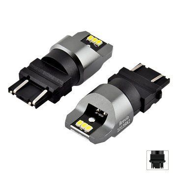 Світлодіодні автолампи Brevia Power P27/7W (3157) 6x3020SMD 12-24V 6000K 330Lm CANbus White 10139X2 111405 фото