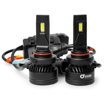 Автолампи світлодіодні Sigma X3 HB3, HB4 CSP 45W 6500K 10000Lm 12-24V (2шт.) 120531 фото