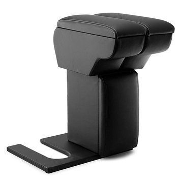 Подлокотник Opel Vivaro, Renault Trafic, Nissan Primastar 2001- 2014 (1+1 широкий) Armrest черный 31301 фото