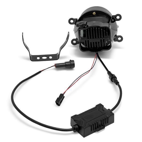 Противотуманные светодиодные фары Universal Bi-Led линзы 90W W/W (к-т 2шт) 106501 фото