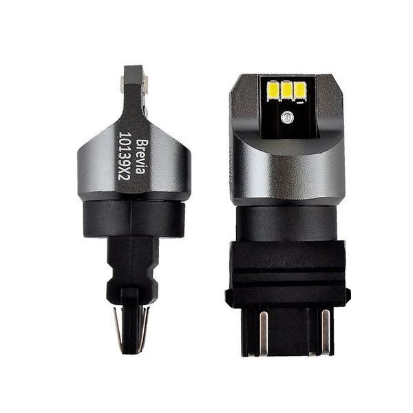 Світлодіодні автолампи Brevia Power P27/7W (3157) 6x3020SMD 12-24V 6000K 330Lm CANbus White 10139X2 111405 фото