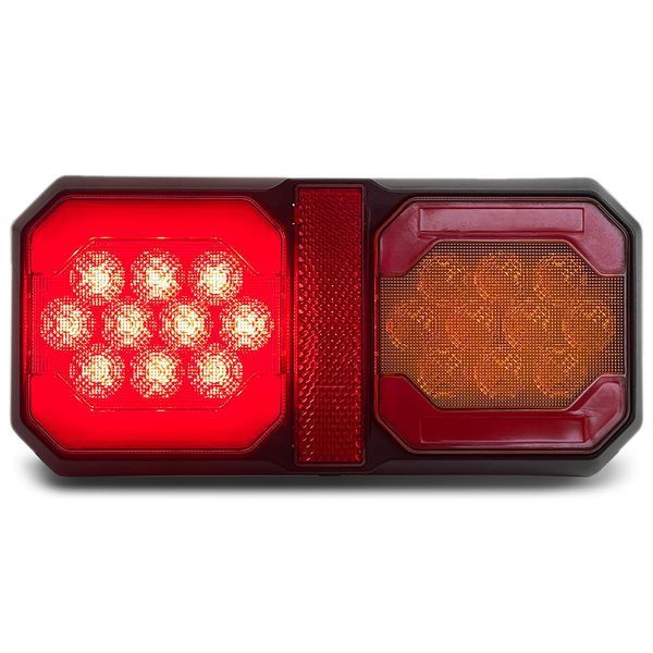 Ліхтарі задні світлодіодний DQTL-288 mini 20.5х10см 12V-24V (комплект 2шт.) 124355 фото