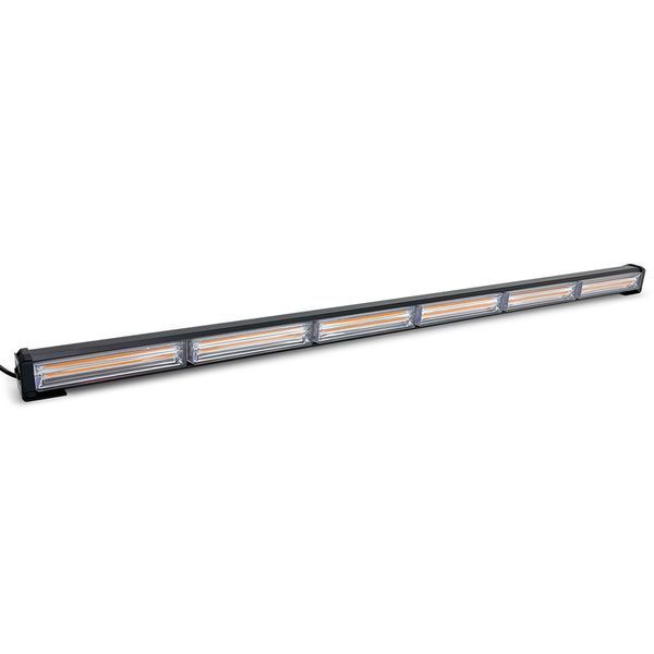 Стробоскоп COB LED 6 Section з пультом Жовте світло 12-24 (1 шт.) 123029 фото