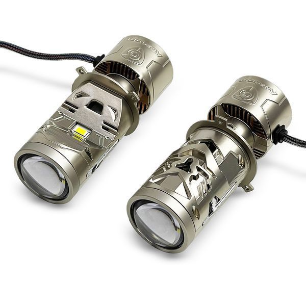 Автолампи світлодіодні Aozoom Bi-Led H4 Mini 50/80W 6000K 14000Lm Canbus 9-16V 123607 фото