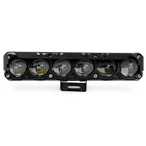 Фара діодна Лідер CB10 6LED 35/40W ближнє + дальнє світло W/W 12V (1 шт) 124743 фото