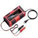 Зарядное устройство импульсное Foxsur BС122410F 5-10A 6-200Ah 12-24V Red 124585 фото 4
