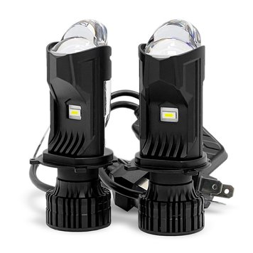 Светодиодные Mini линзы Decker LED GL-01 PRO H4 65W 6000K 18000Lm 9-32V (2шт.) 108854 фото