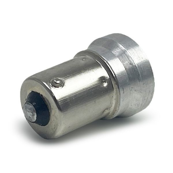 Світлодіодна автолампа P21W BA15S 6 SMD UA (без ковпачка) 12V Біла 56000 фото