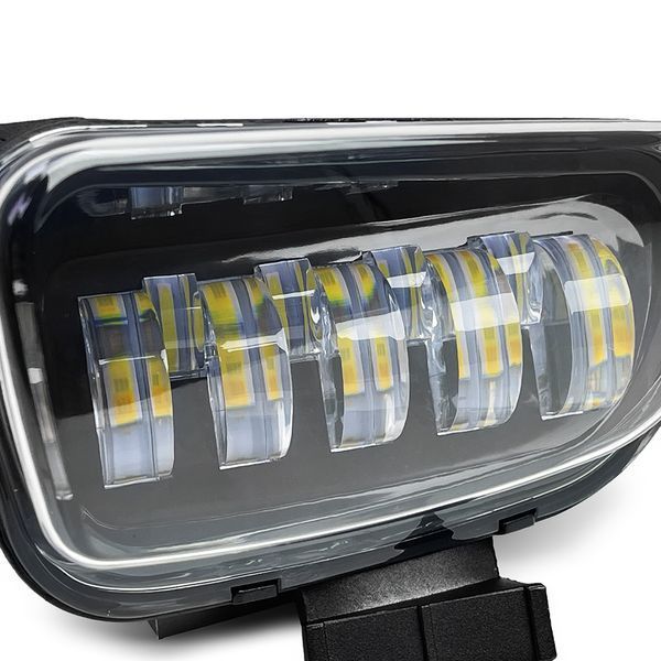 Протитуманні світлодіодні фари Volkswagen T4 GFW13 9 Lens 50W білий + жовте світло W/Y (к-т 2шт) 123417 фото