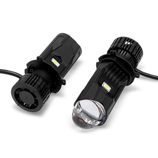 Светодиодные Mini линзы Decker LED GL-01 PRO H4 65W 6000K 18000Lm 9-32V (2шт.) 108854 фото