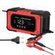 Зарядное устройство импульсное Foxsur FBС1206Е 6A 120Ah 12V Red 124584 фото 2