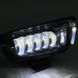 Протитуманні світлодіодні фари Volkswagen T4 GFW13 9 Lens 50W білий + жовте світло W/Y (к-т 2шт) 123417 фото 5