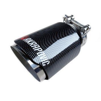 Насадка глушника Akrapovic 89X (ZB) Одинарна 63-89 mm 94558 фото