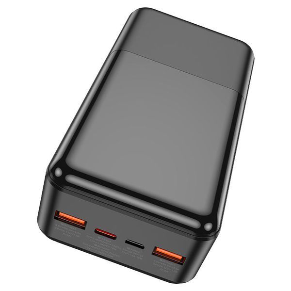 Повербанк Hoco J108B Universe Fully Compatible 30000mAh 2USB, 1Type-C 22.5W/5A PD/QC Black 121276 фото