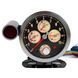 Тахометр з відсіканням Ket Gauge 7C7415-1 температура води + тиск олії + вольтметр 7 Colors 95мм 29778 фото 2
