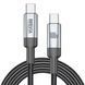 Кабель Brevia Type-C-Type-C 100W 2m 57200BССС1 Black 124665 фото 1
