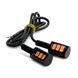 Болти кріплення номера з підсвічуванням, ходові вогні Vitol AG-5630-3SMD Y 12V чорний (2шт.) Жовтий 107800 фото 1