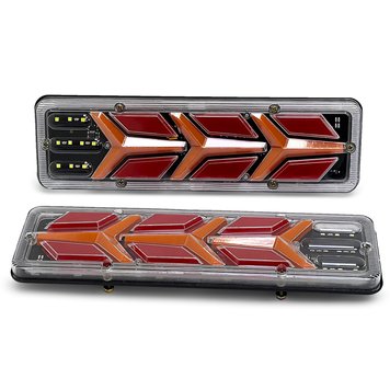 Ліхтарі задні світлодіодні Rear Lamp Lamborghini mini 12V 30х9 см (комплект 2шт.) 107673 фото