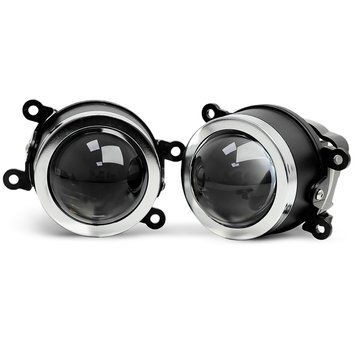 Противотуманные светодиодные Led линзы 3.0" Fog Bi-Led HL3 Universal 30W 3Color 3000K 4300K 6000K 123003 фото