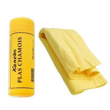 Серветка зі штучної замші Kanebo Plas Chamois (мала) у тубі (43x33см) 2210 фото
