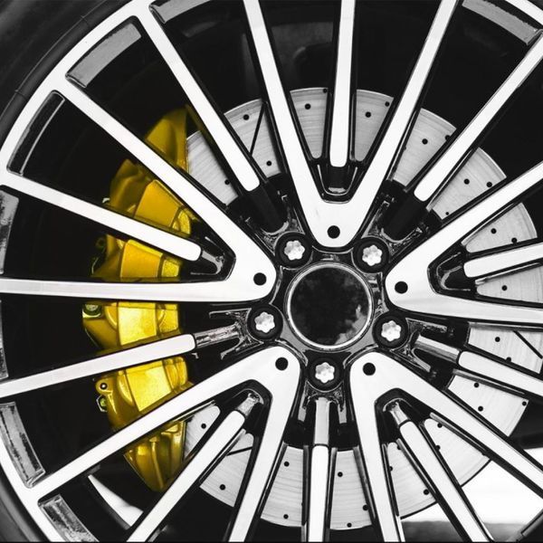 Фарба високотемпературна для супортів K2 Brake Caliper Paint Yellow 400ml 120163 фото