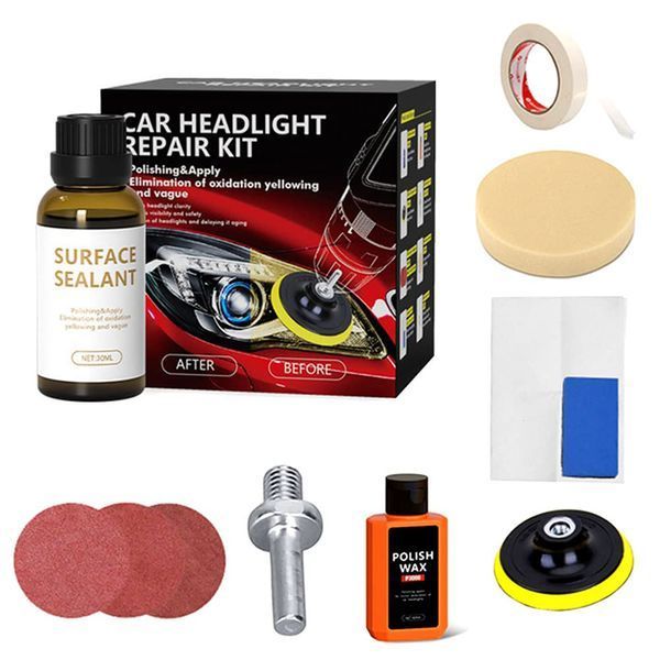 Набір для відновлення фар Car Headlight Repair Kit FH088 110338 фото