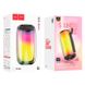 Портативная Bluetooth колонка Hoco Jumper colorful BT speaker HC18 TWS BT5.1 AUX FM TF USB 4H Black 107609 фото 5