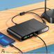 Повербанк для роутера UPS Hoco Cool Zinc DB63 10000mAh 5V/9V/12V 15V/24V USB 17W LAN POE Black 124598 фото 7