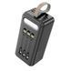Повербанк Hoco DB21 Large Display 80000mAh 4USB, Type-C, Lightning 2.1A Black 121278 фото 2