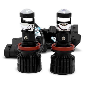 Світлодіодні Mini лінзи Decker LED GL-01 H11 55W 6000K 16000Lm 9-32V (2шт.) 108856 фото