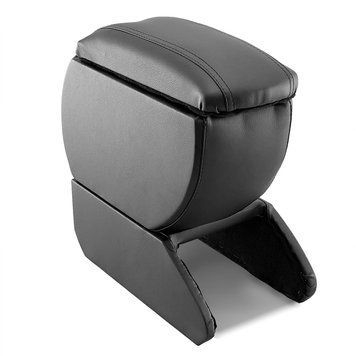 Подлокотник Nissan Micra K12 2002-2010, Ниссан микра К12 Экокожа Brazo черный 101698 фото