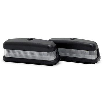Подсветка номера PZD-0022 6LED 12-24V Черные (2 шт.) 110907 фото