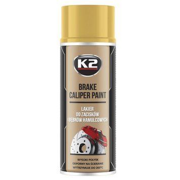 Фарба високотемпературна для супортів K2 Brake Caliper Paint Gold 400ml 120164 фото