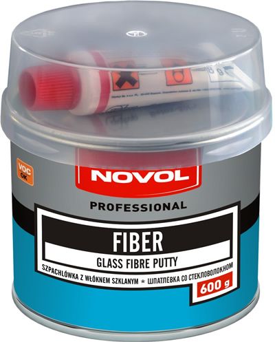 Шпатлевка Novol FIBER 0,6 kg (1222) 1609 фото