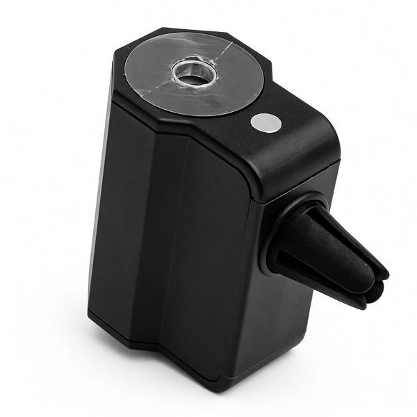 Аромадифузор автомобільний ультразвуковий Intelligent (ароматів 3 шт.) Black 124748 фото