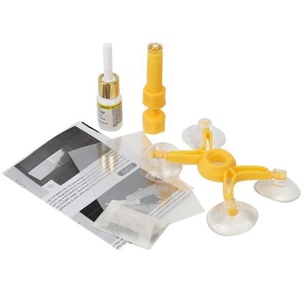 Набір для ремонту лобового скла Sunroz Windshield Repair Kit 3ml 94643 фото