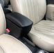 Подлокотник Nissan Micra K12 2002-2010, Ниссан микра К12 Экокожа Brazo черный 101698 фото 8