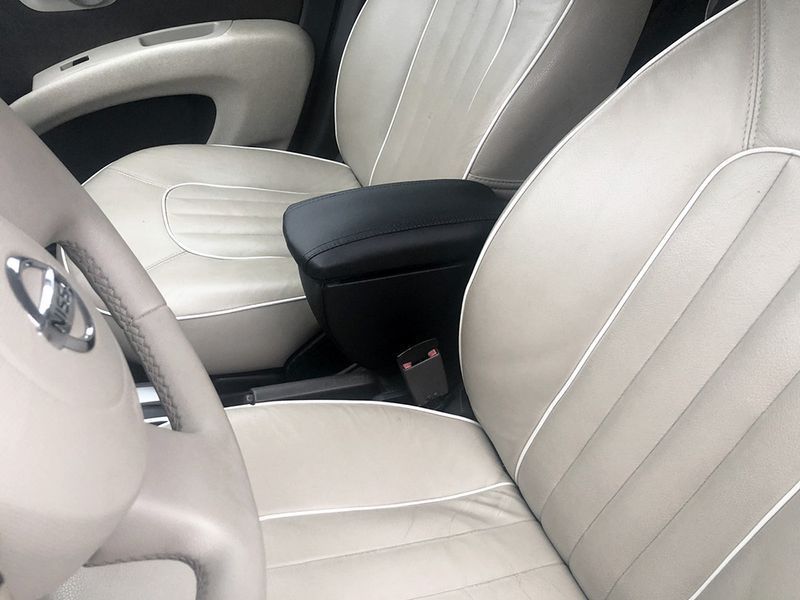Подлокотник Nissan Micra K12 2002-2010, Ниссан микра К12 Экокожа Brazo черный 101698 фото