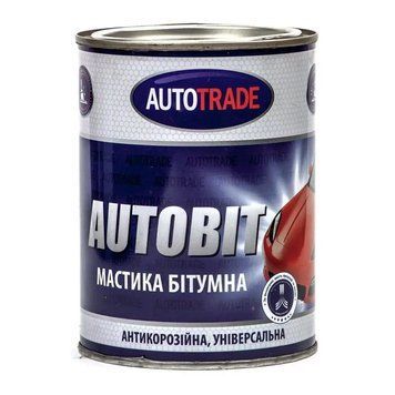 Мастика бітумна Autobit 0.8кг AutoTrade 122790 фото