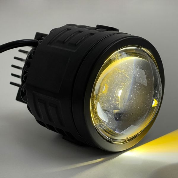 Протитуманні LED лінзи з азотною капсулою DAF 105 A1 30W 3Color 12-24V ближнє світло (2шт) 124671 фото